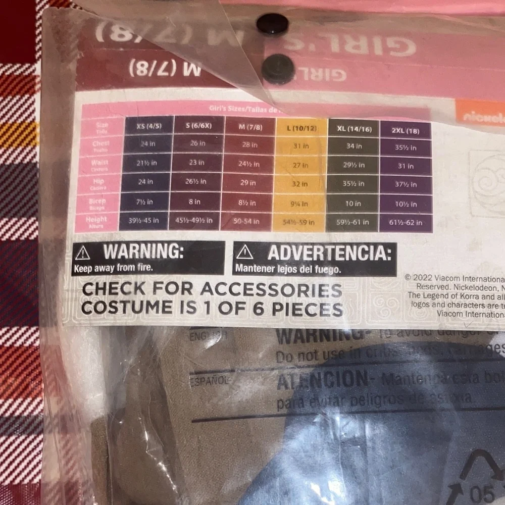The Legend of Korra Kids Rubies Halloween Costume - Blue and Brown Anime Con